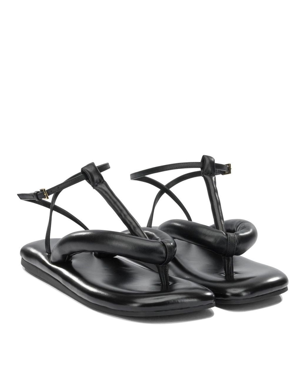 Givenchy Black "Boudoir" Low Sandals