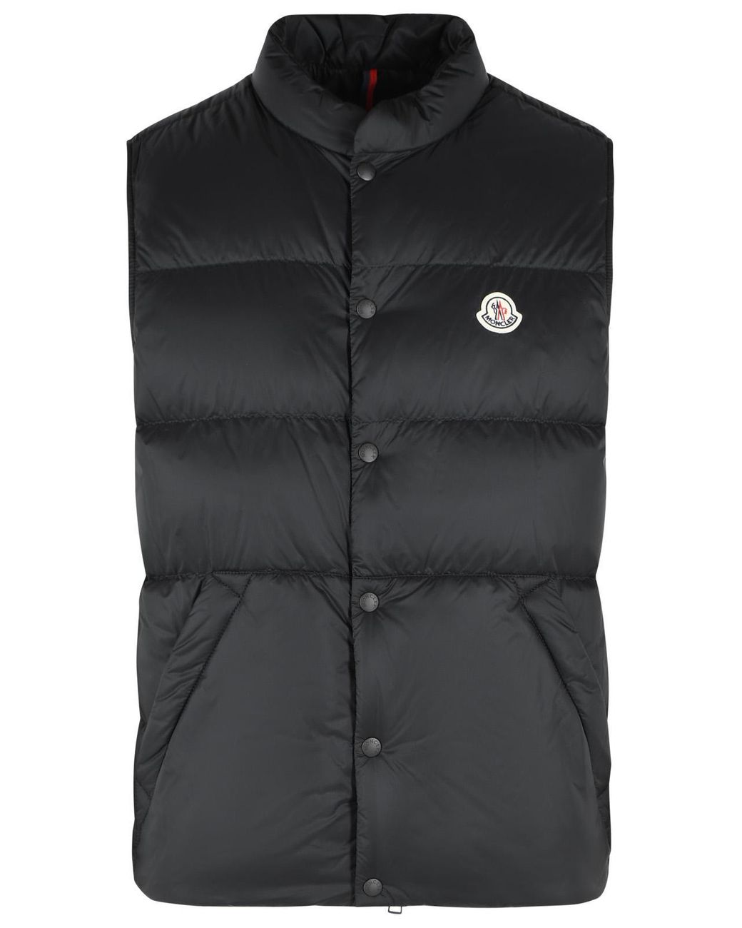 Moncler Black 'Tuquerouye' Polyamide Vest for men