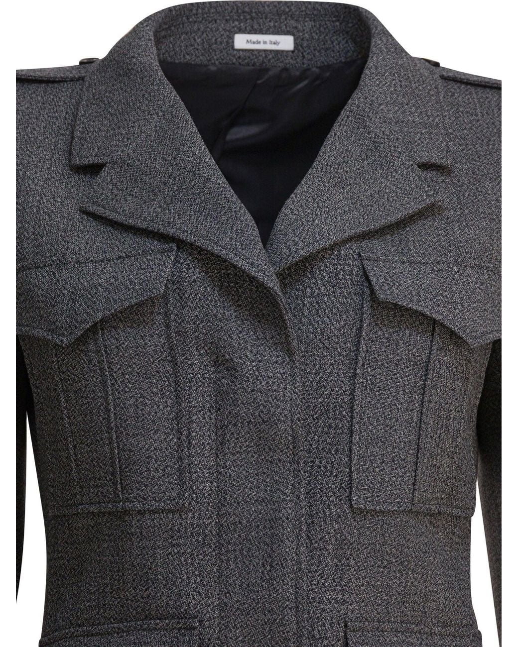 McQueen Black Wool Jacket