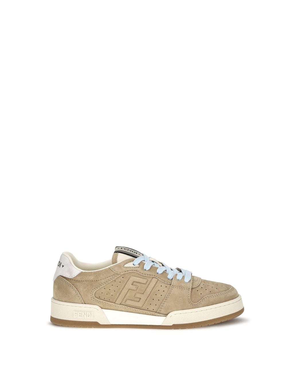 Fendi Natural Match Suede Sneakers for men