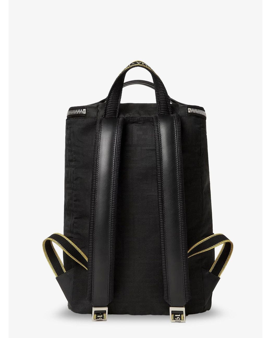 Fendi Black Tourist Backpack for men