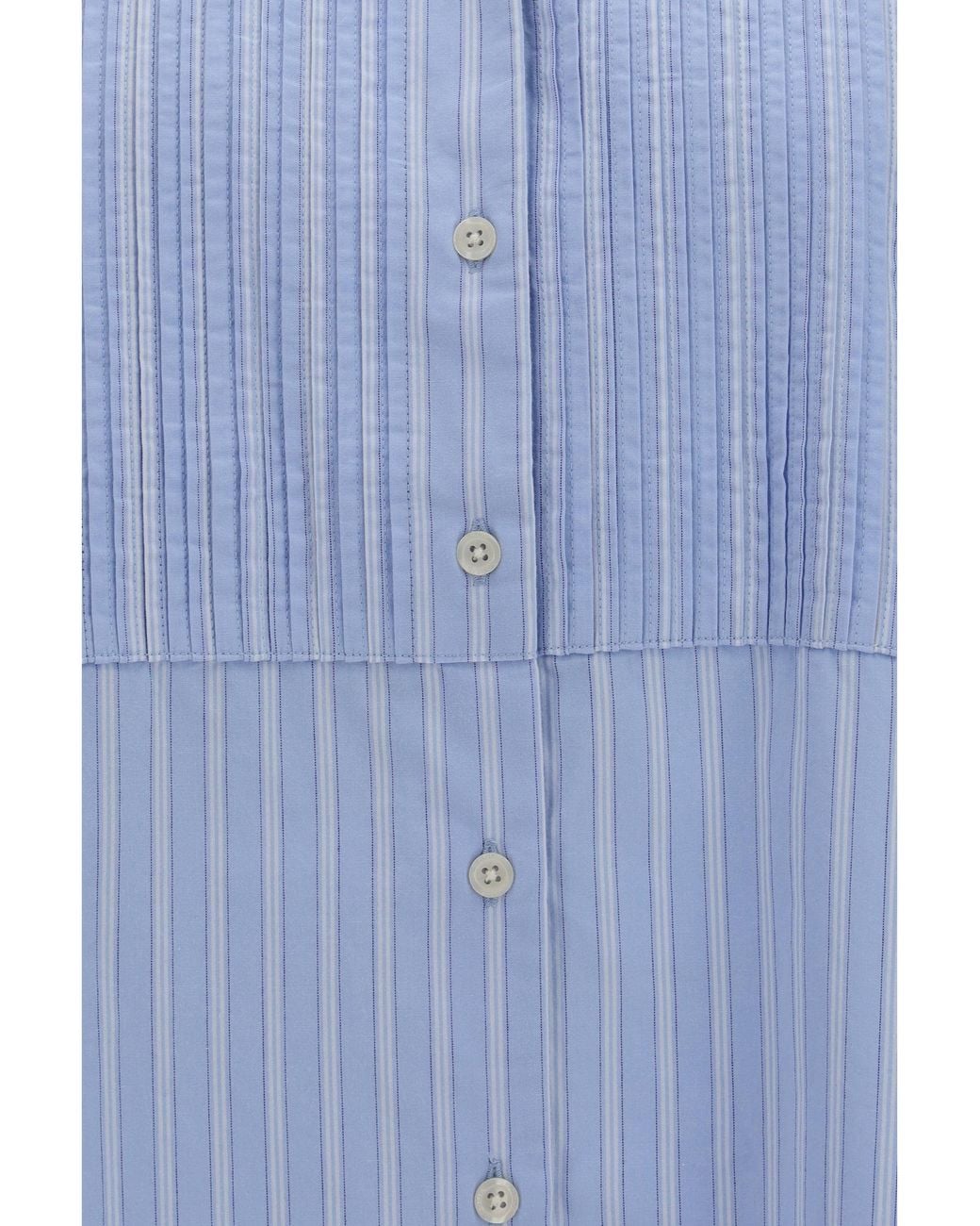 SOSUE Blue Shirt Antonia Voile