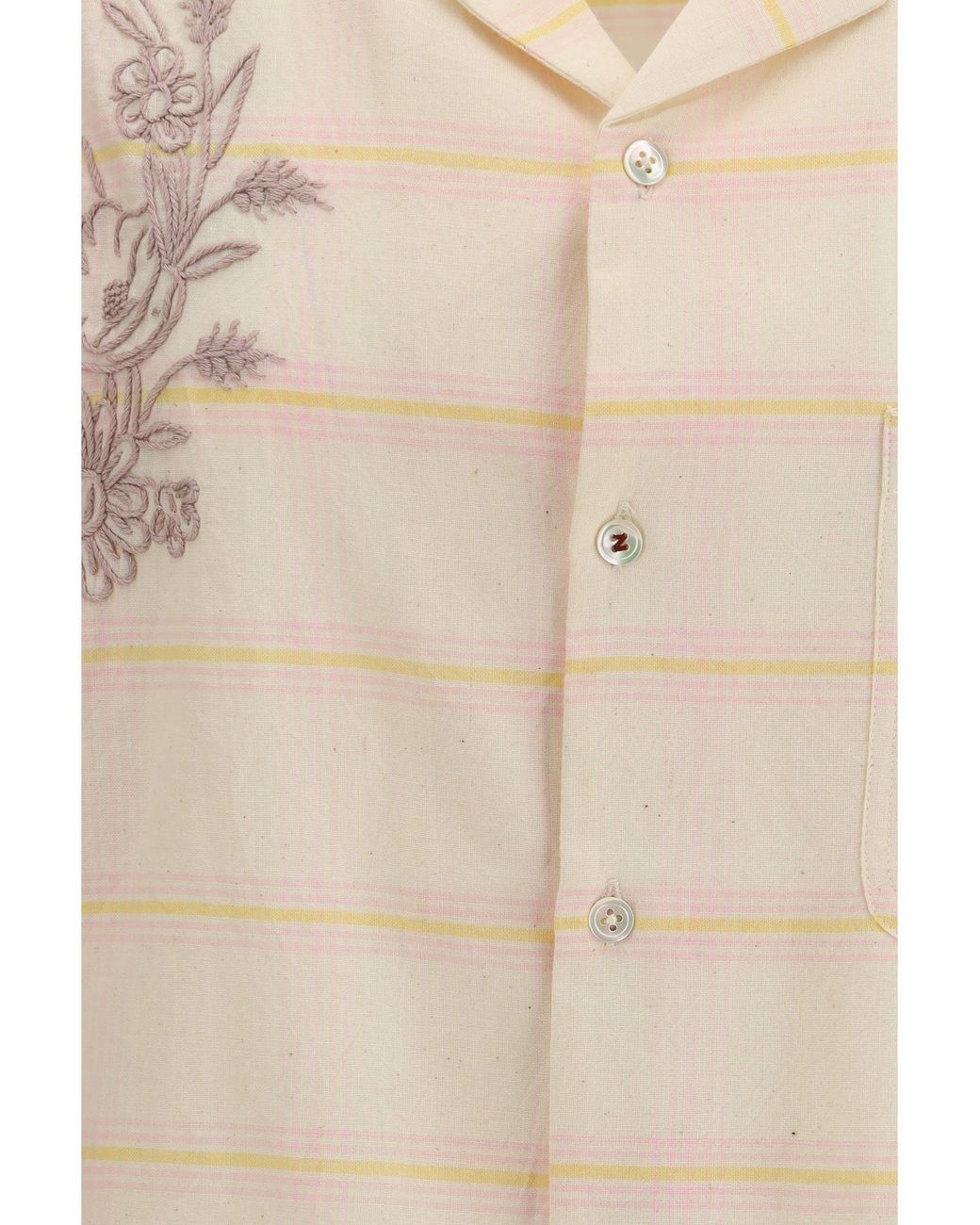 BAZISZT White Provence Shirt Light for men