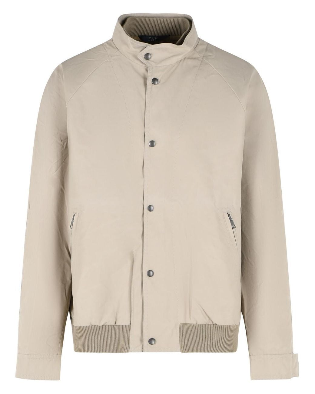 Fay Natural Bomber Jacket for men