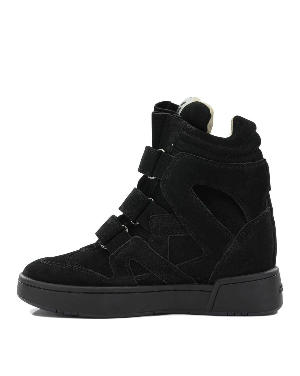 Isabel Marant Black "Im3" High Sneakers