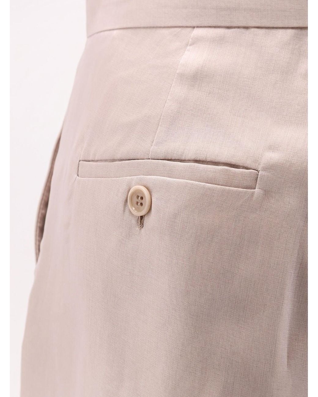 Max Mara Pink Shorts Seta