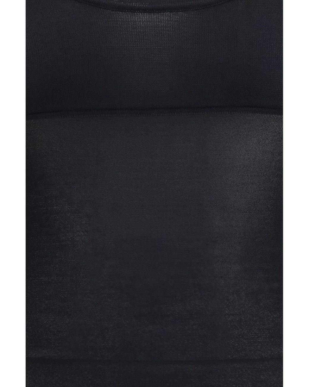 Max Mara Black Biada Wide Neckline Top