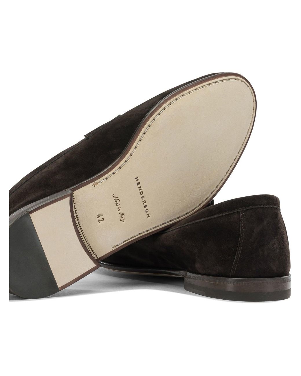 Henderson Black Loafers & Slippers Brown for men
