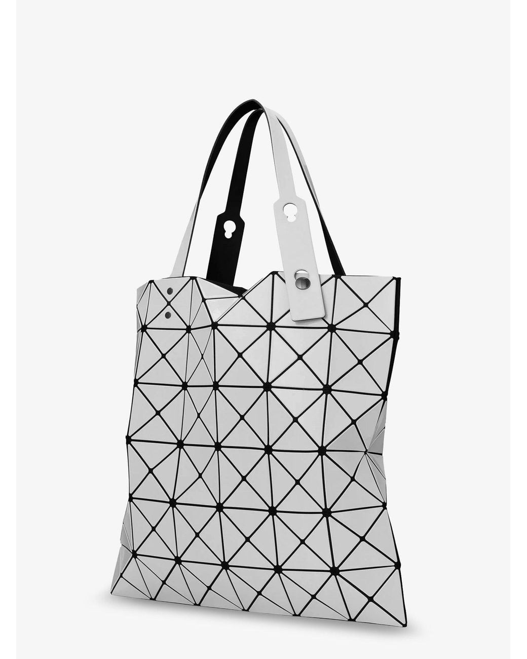 Issey Miyake White Lucent Shoulder Bag