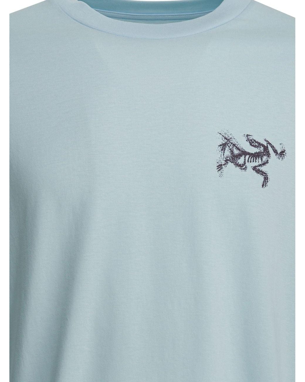 Arc'teryx Blue Kragg Sl Crewneck T-Shirt Light for men