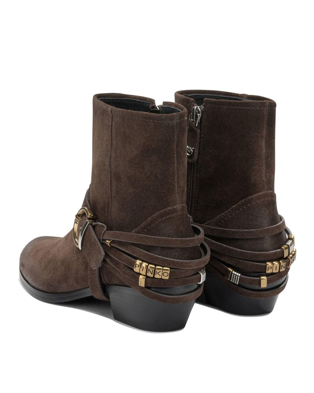 Pinko Brown Boots & Ankle Boots