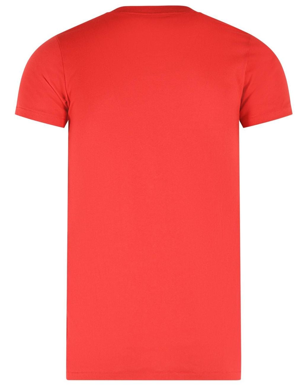 ERL Red 'Money' Cotton Blend Polo Shirt for men