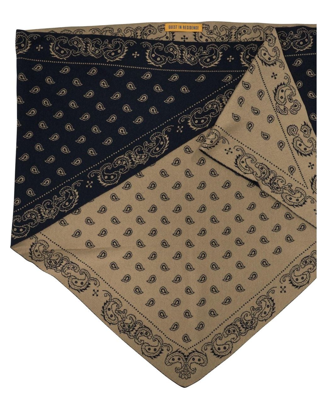 Guest In Residence Black Scarves & Silk Scarves