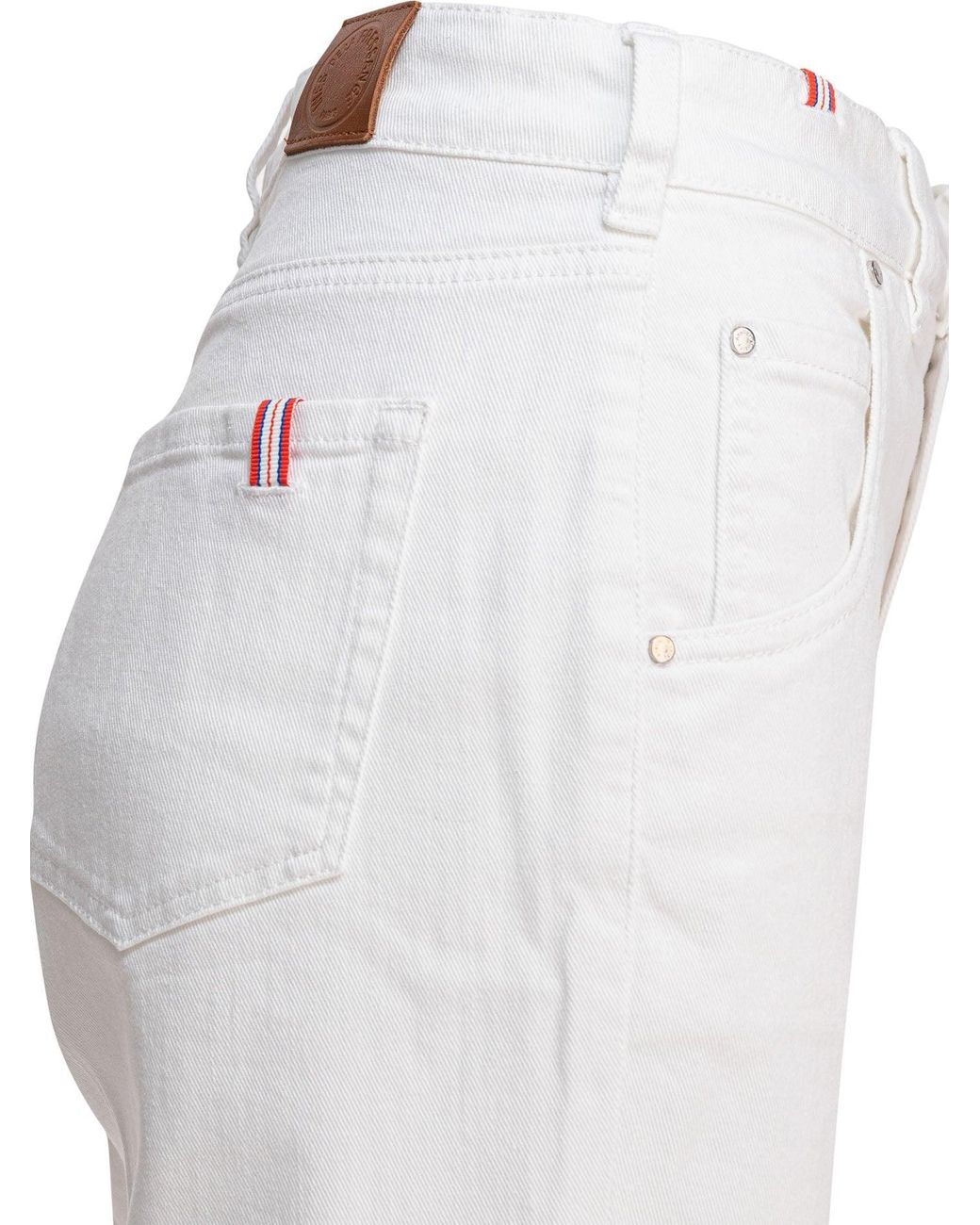 Ines De La Fressange Paris White Jeans