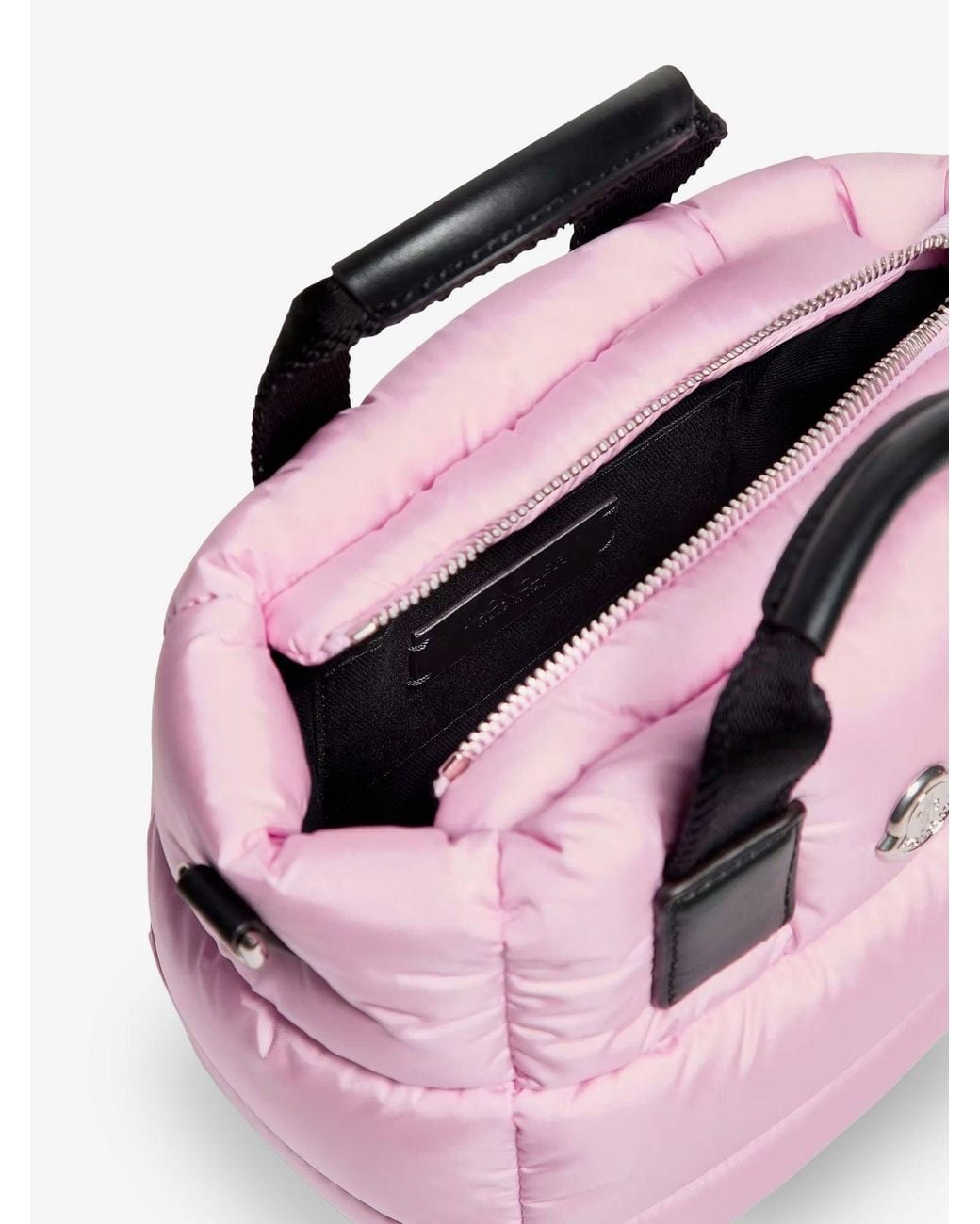 Moncler Pink Caradoc Micro Nylon Shoulder Bag