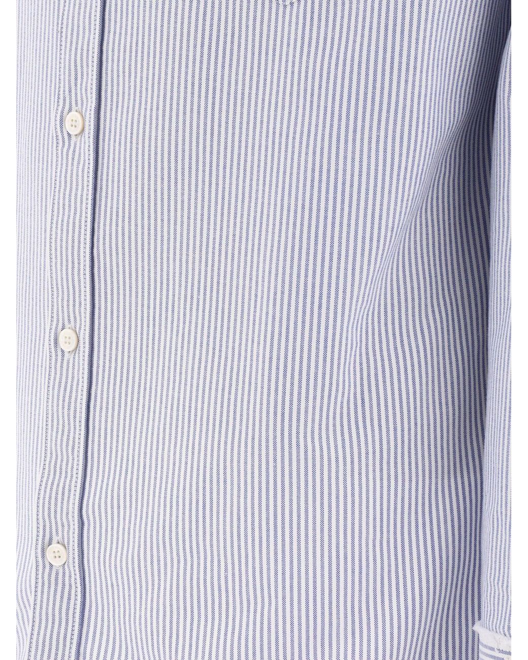 Golden Goose Deluxe Brand Blue "Alvise" Casual Shirt for men