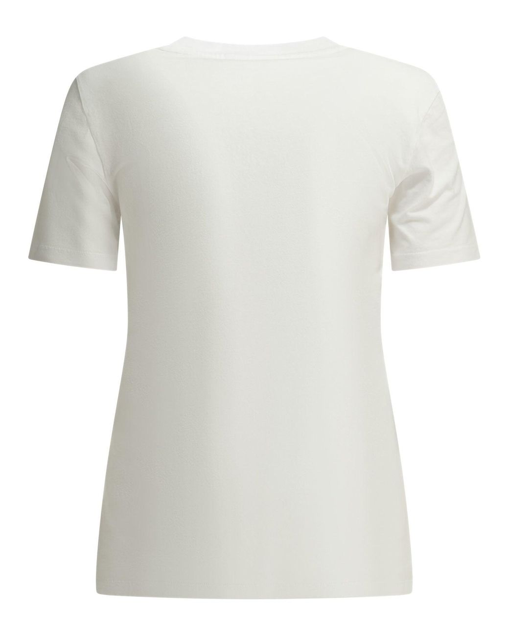 Maison Kitsuné White Fox Head Crew-Neck T-Shirt
