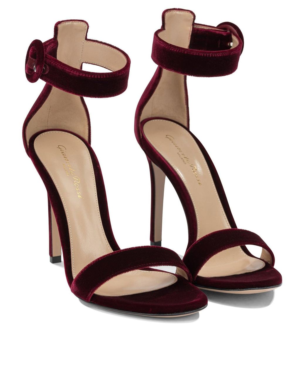 Gianvito Rossi Brown "Portofino 105Mm" Heeled Sandals