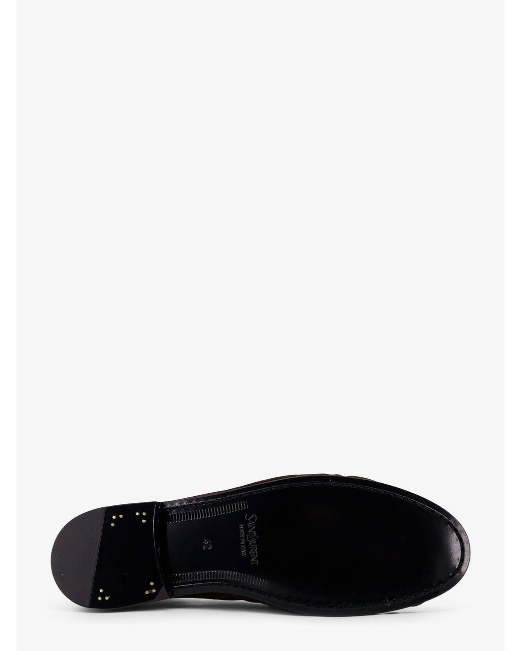 Saint Laurent White Le Loafer 15 Moc Suede Loafers for men