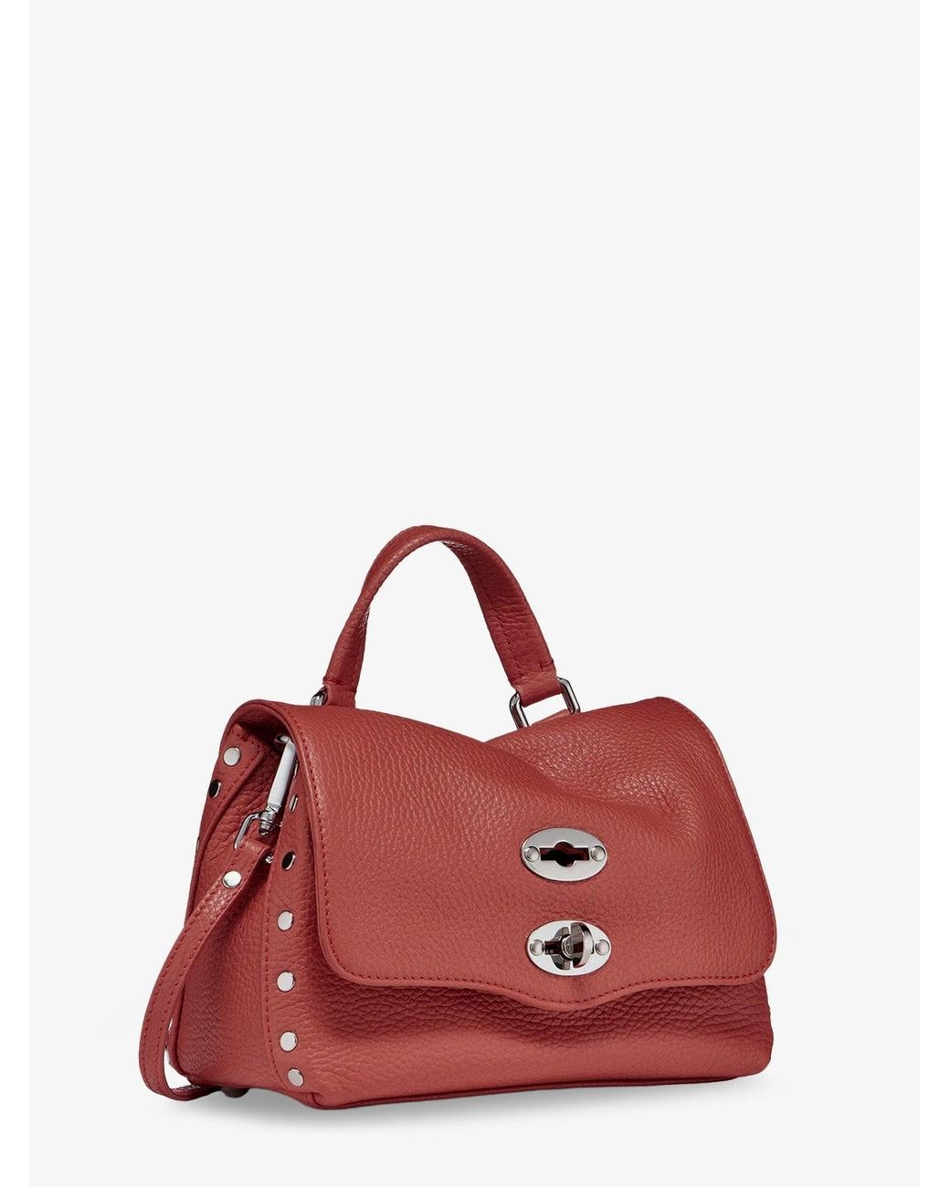 Zanellato Postina Baby Hammered Leather Crossbody Bag