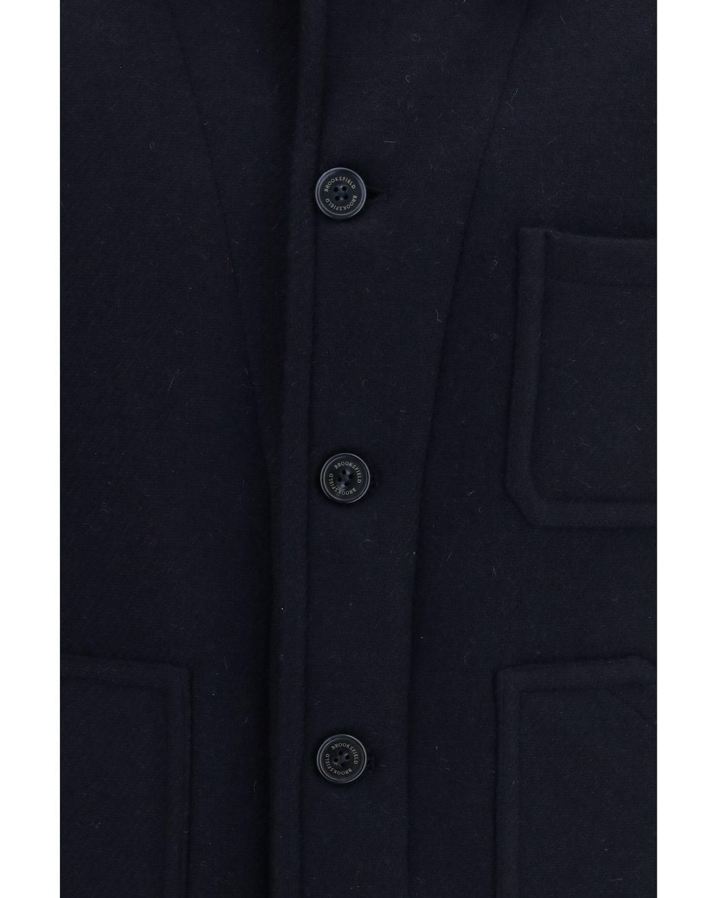 Brooksfield Blue Wool Work Jacket for men