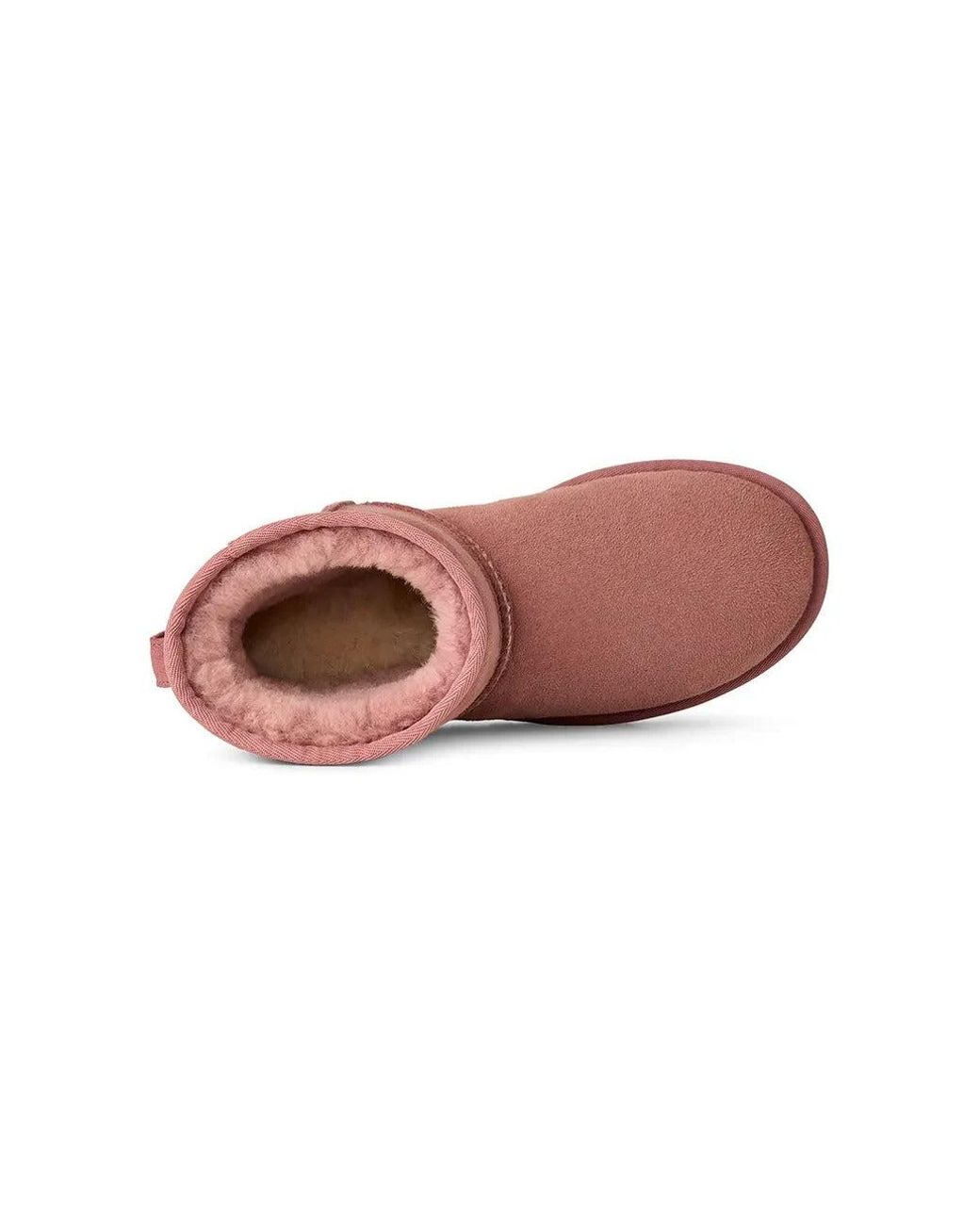 Ugg Pink "Classic Mini Ii" Ankle Boots