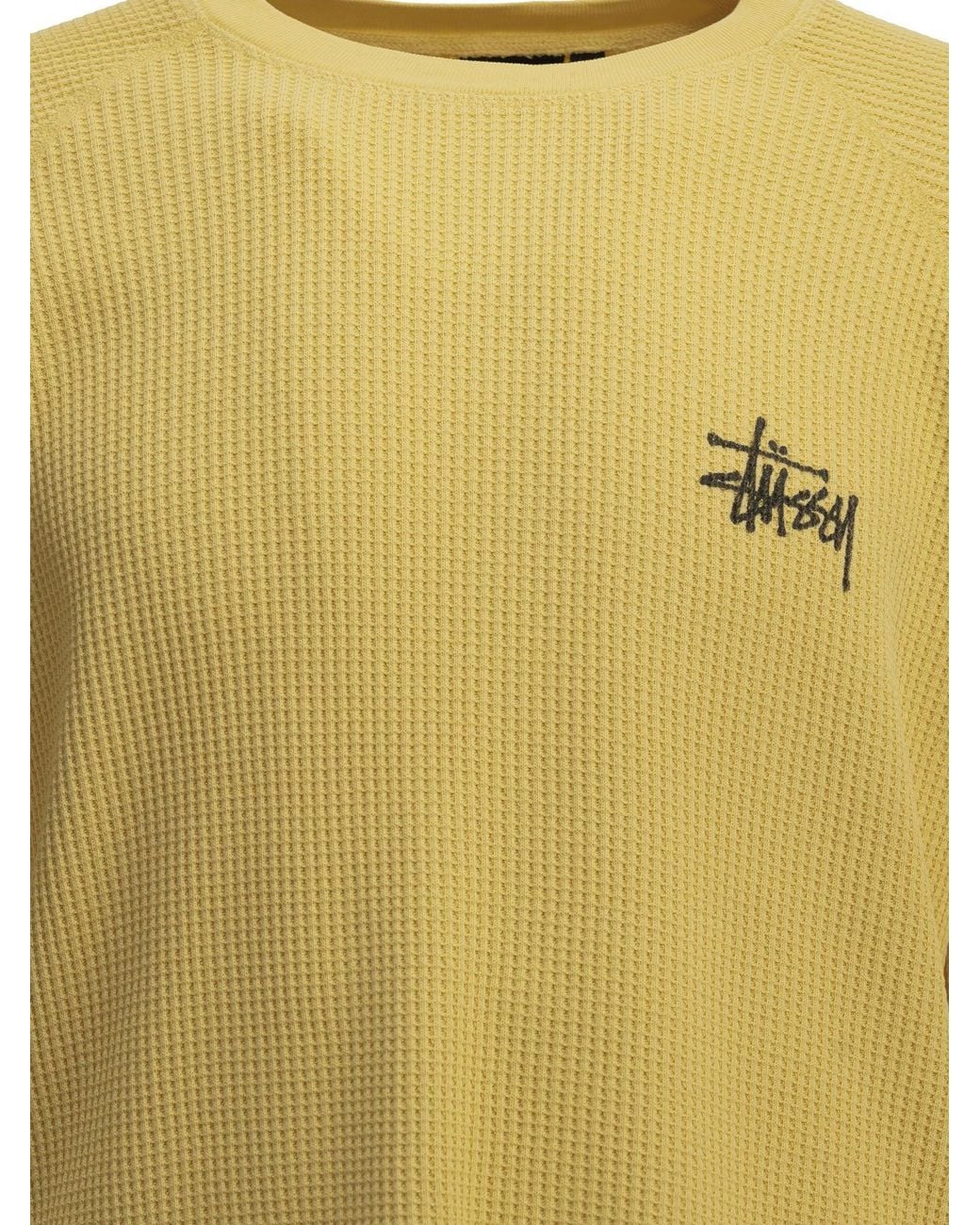 Stussy Yellow Knitwear Pale for men