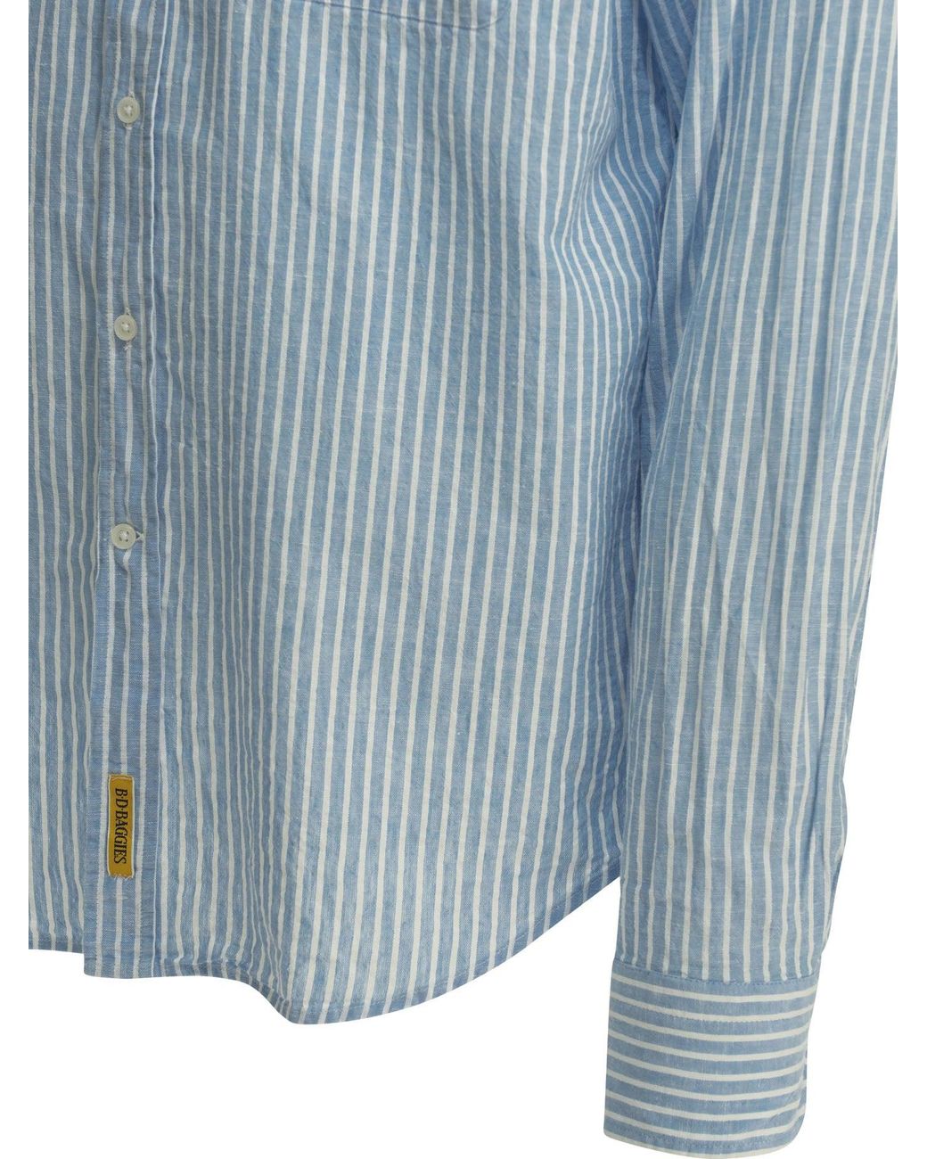 B.D. Baggies Blue "Bradford" Casual Shirt