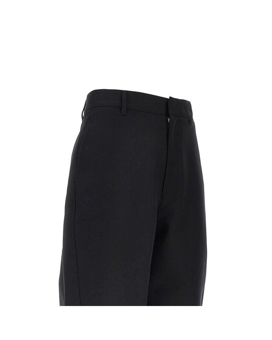 Givenchy Black Couture Seam Cotton Pants for men