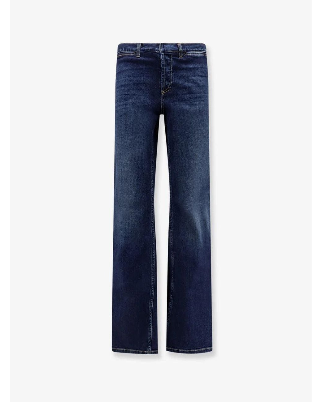 Gucci Blue Jeans With Web Details for men