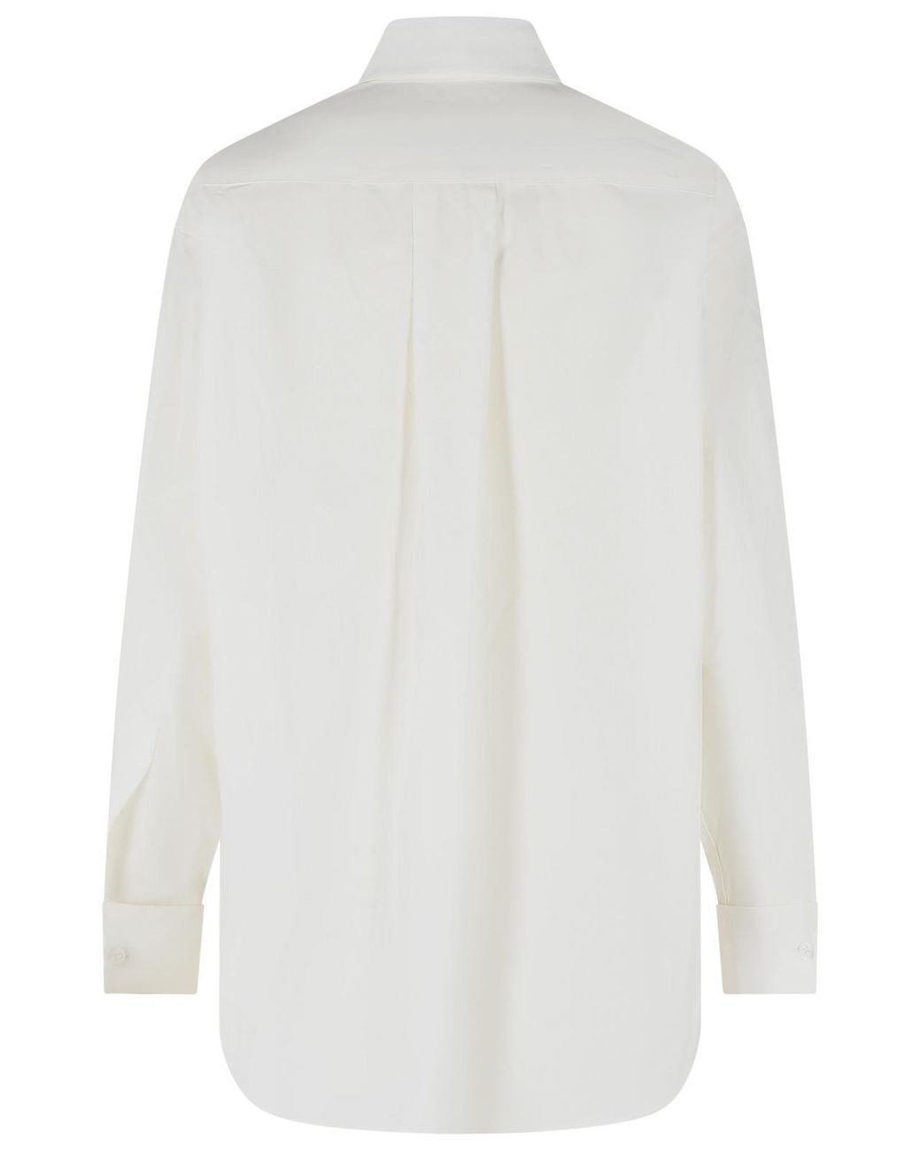 MM6 by Maison Margiela White Cotton Shirt