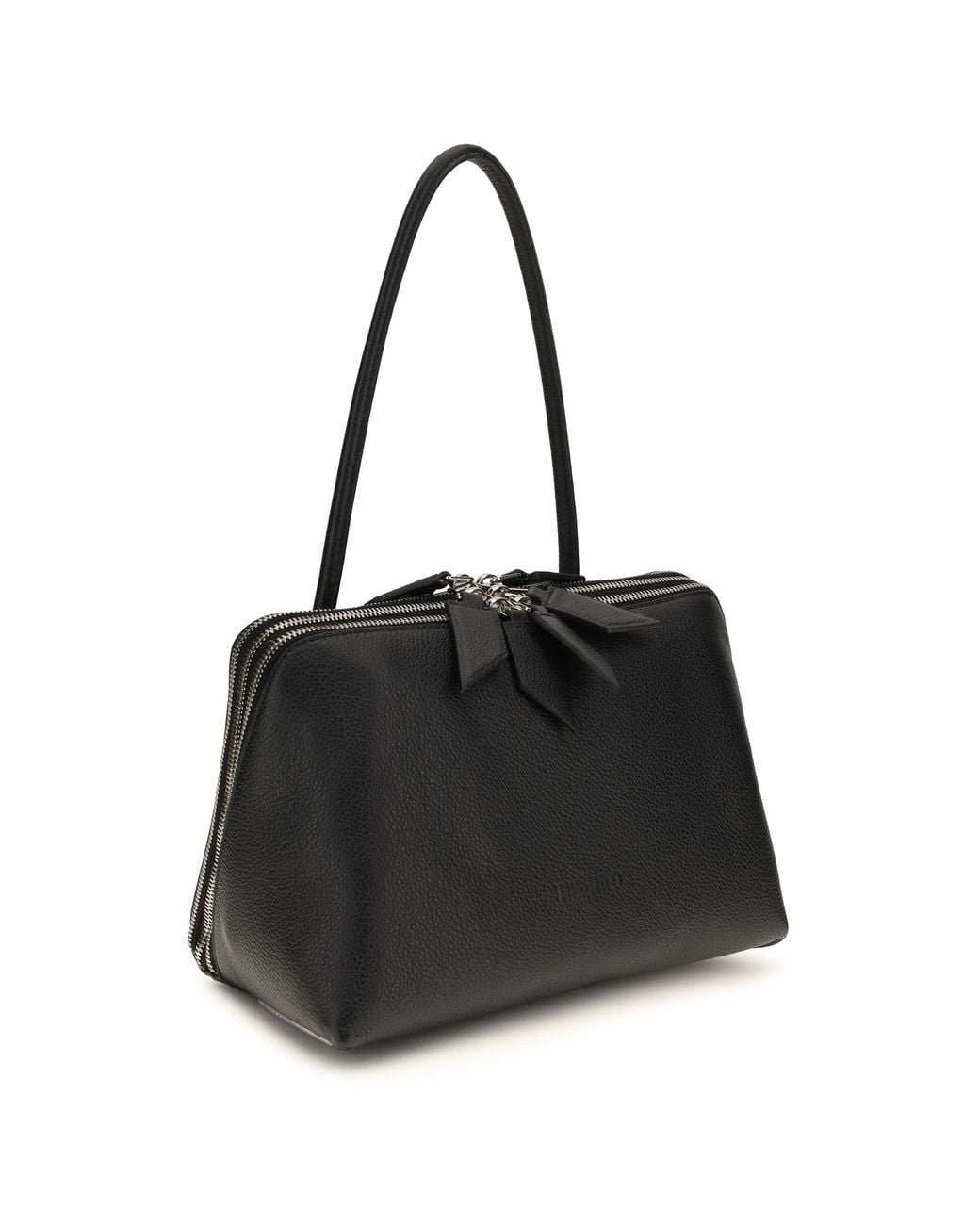 The Attico Black L'Altra Di Milano Shoulder Bag