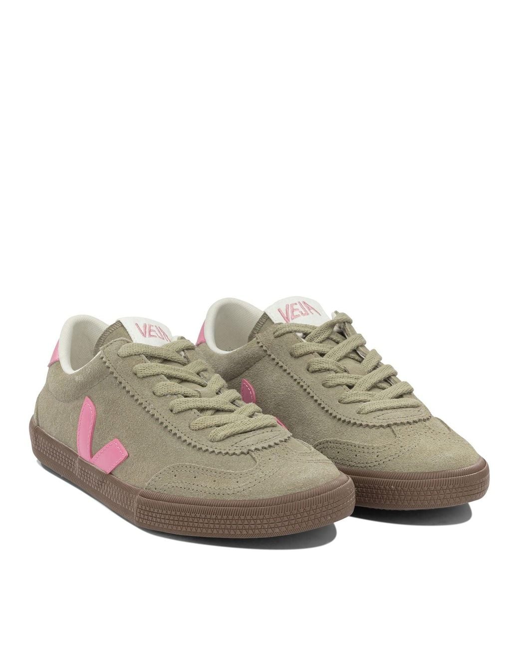 Veja Gray Volley Low-Top Sneakers