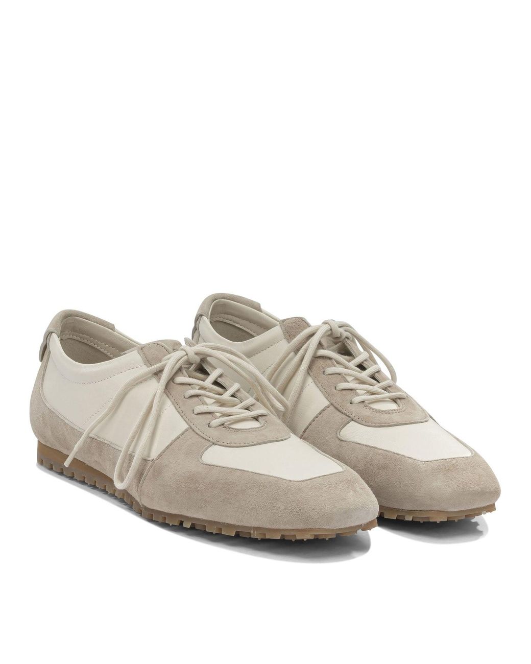 Aeyde Gray "Uma" Low Sneakers