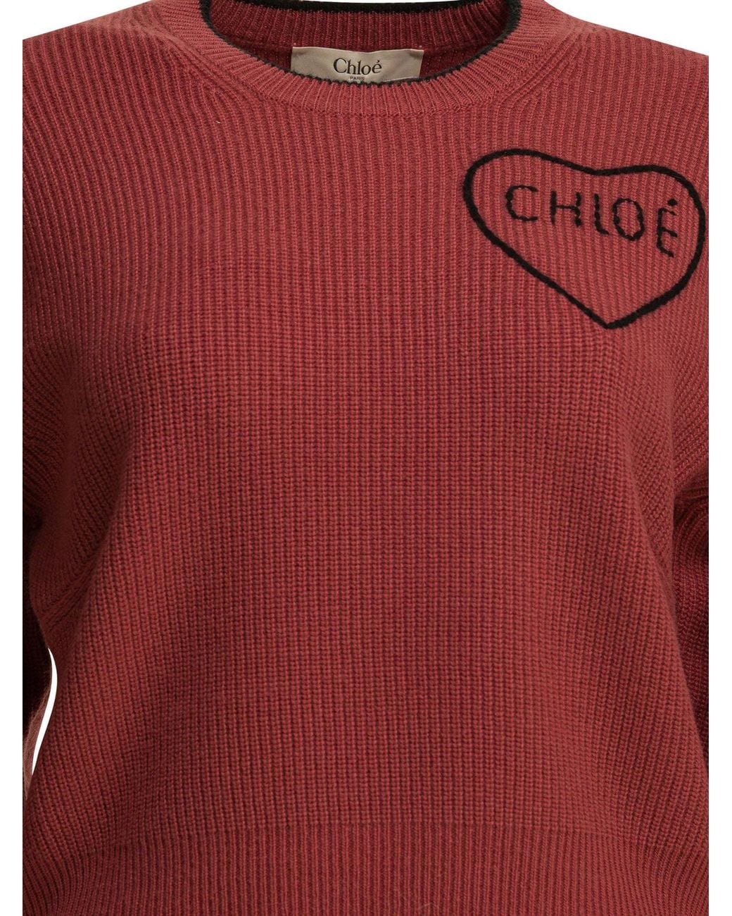 Chloé Red Knitwear