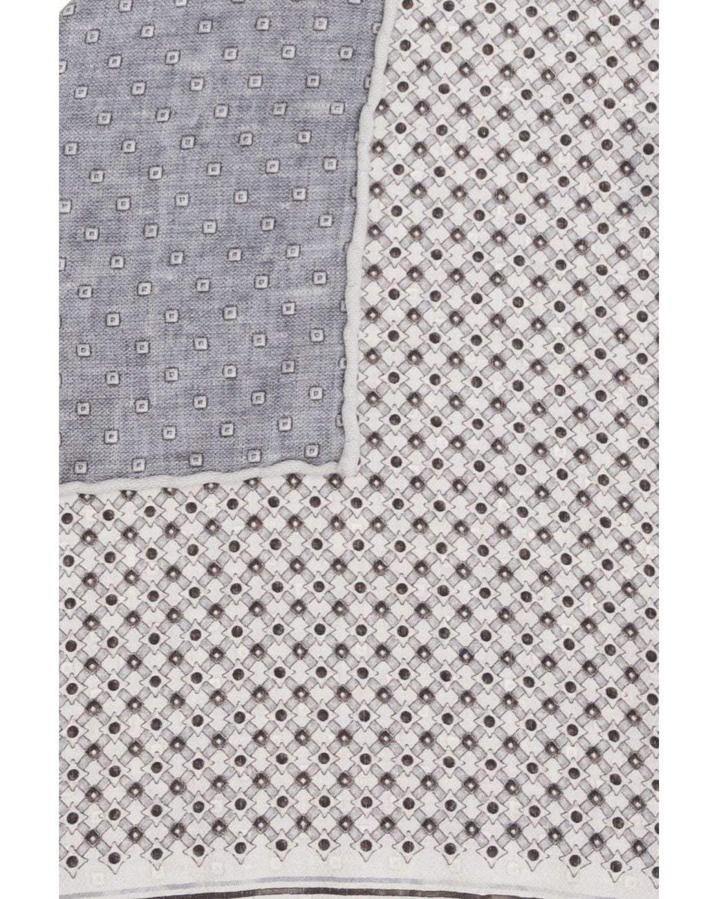 Brunello Cucinelli White Silk Pochette for men