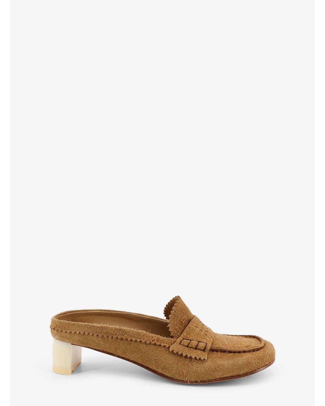 MM6 by Maison Margiela Brown Sandals Suede