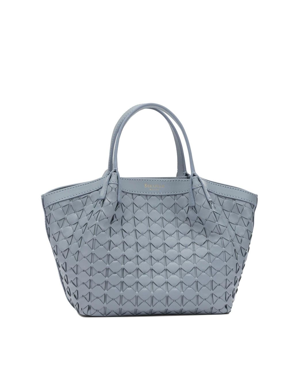 Serapian Blue "Secret" Mini Handbag
