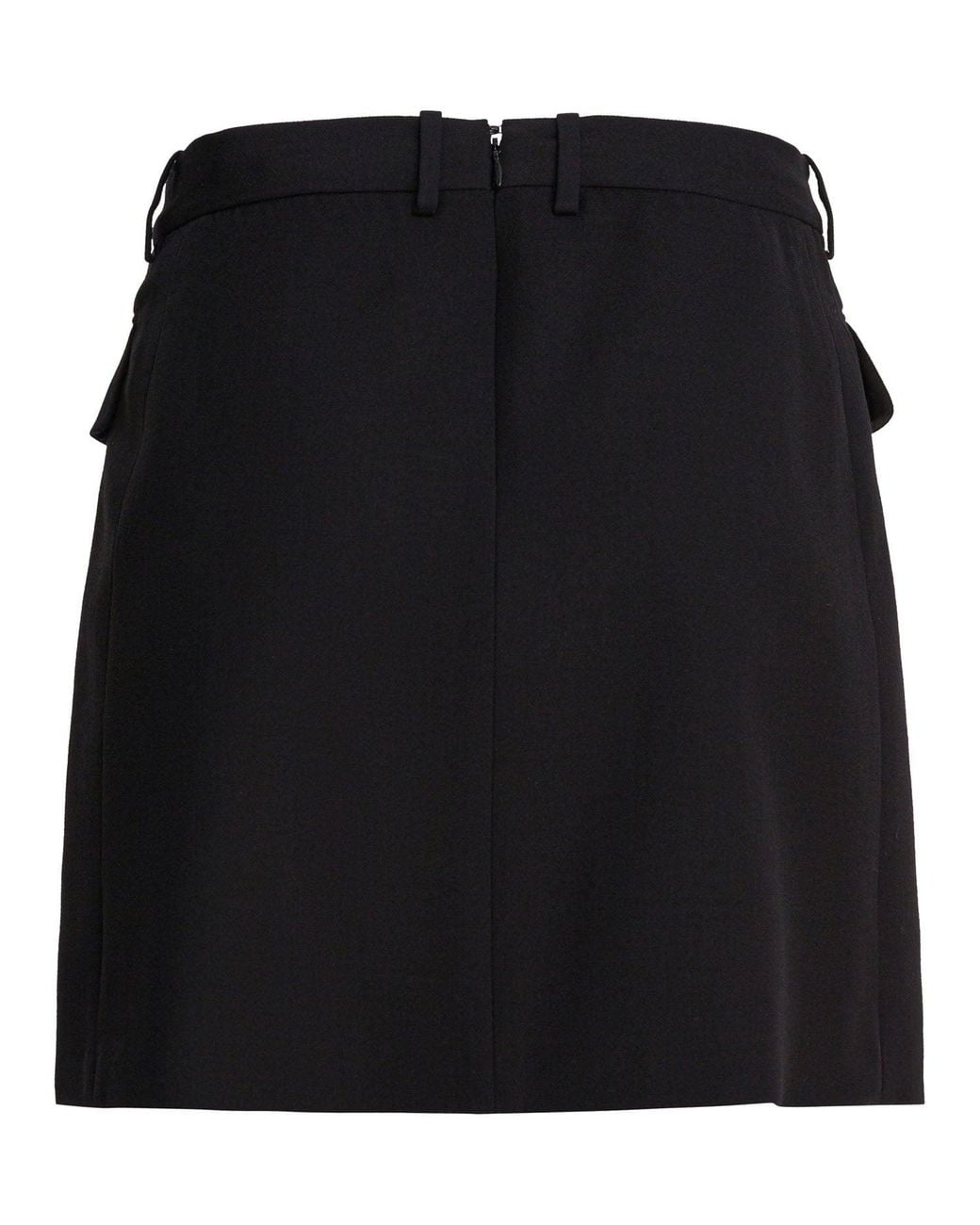 Balenciaga Black Wool Skirt Viscose