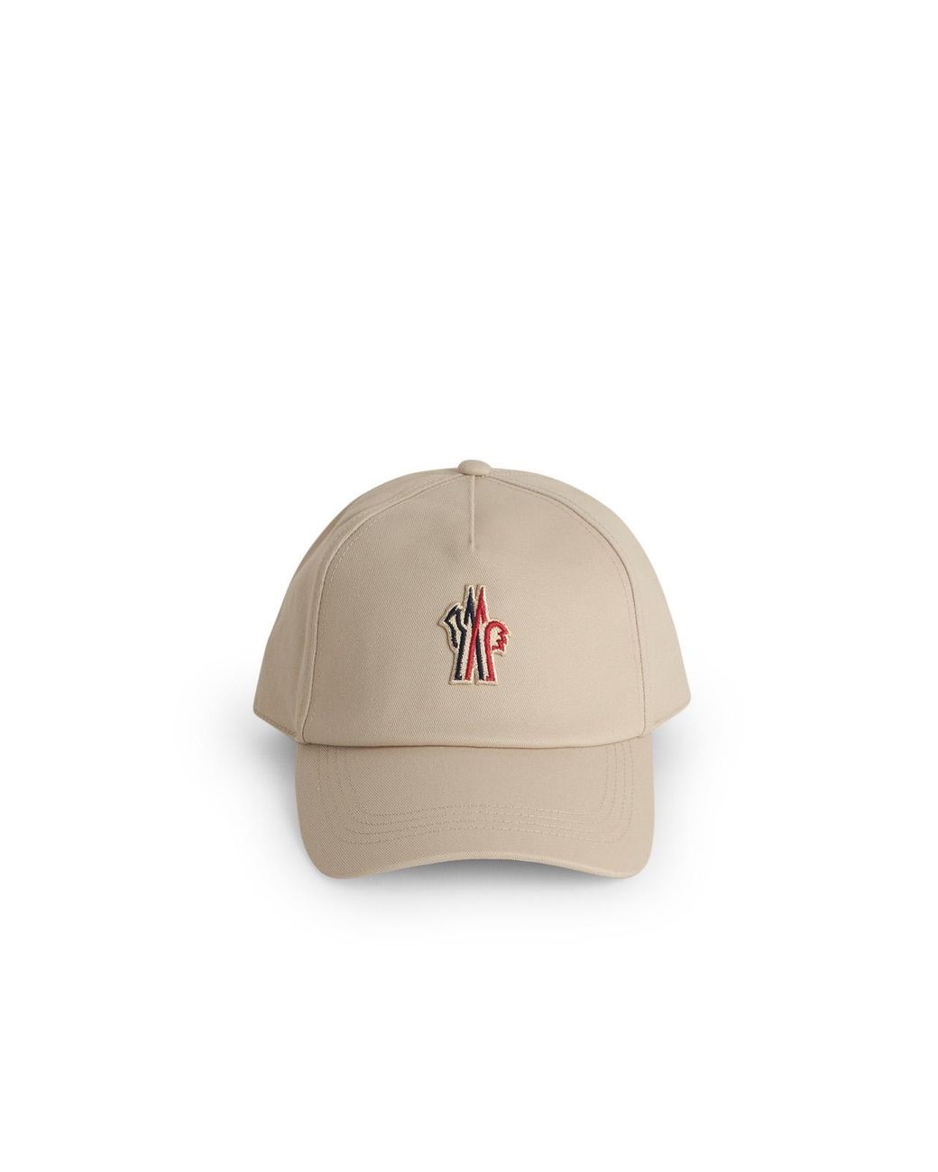 Moncler Natural Cream Cotton Cap for men
