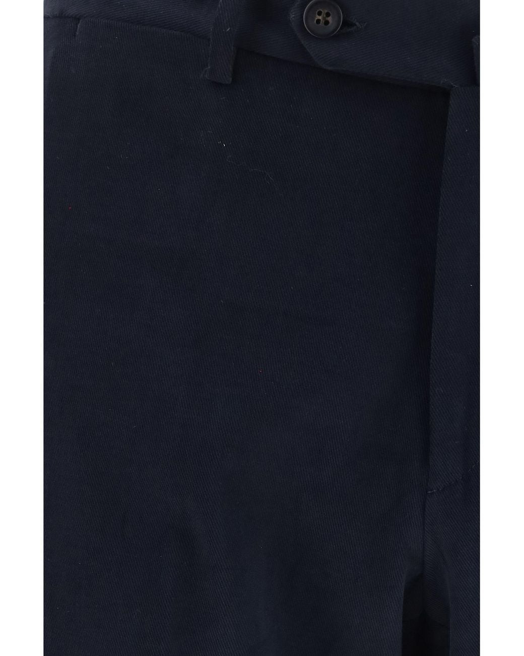 Germano Blue Tailored Corduroy Pants for men