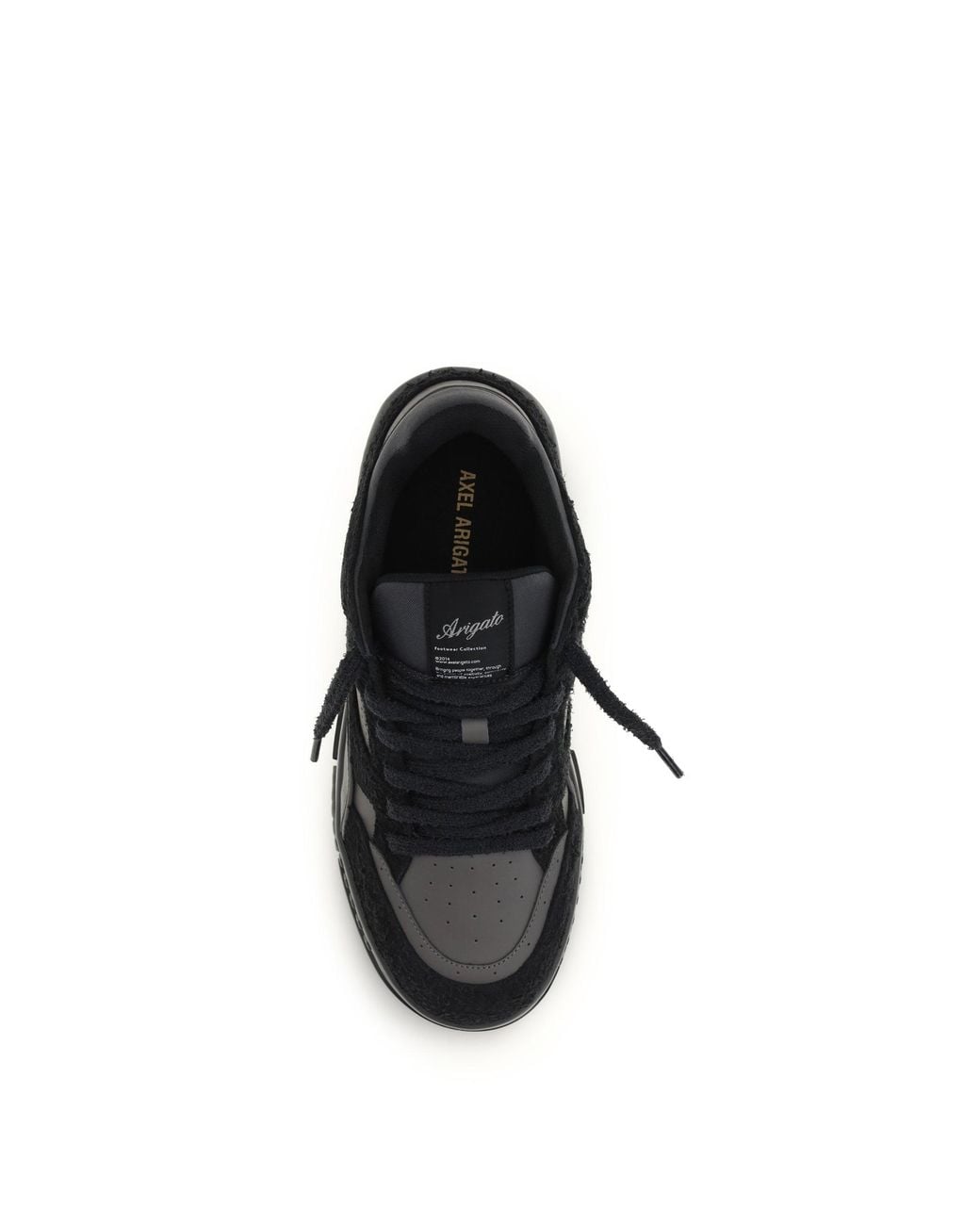 Axel Arigato Black Area Lo Fluffy Sneaker for men