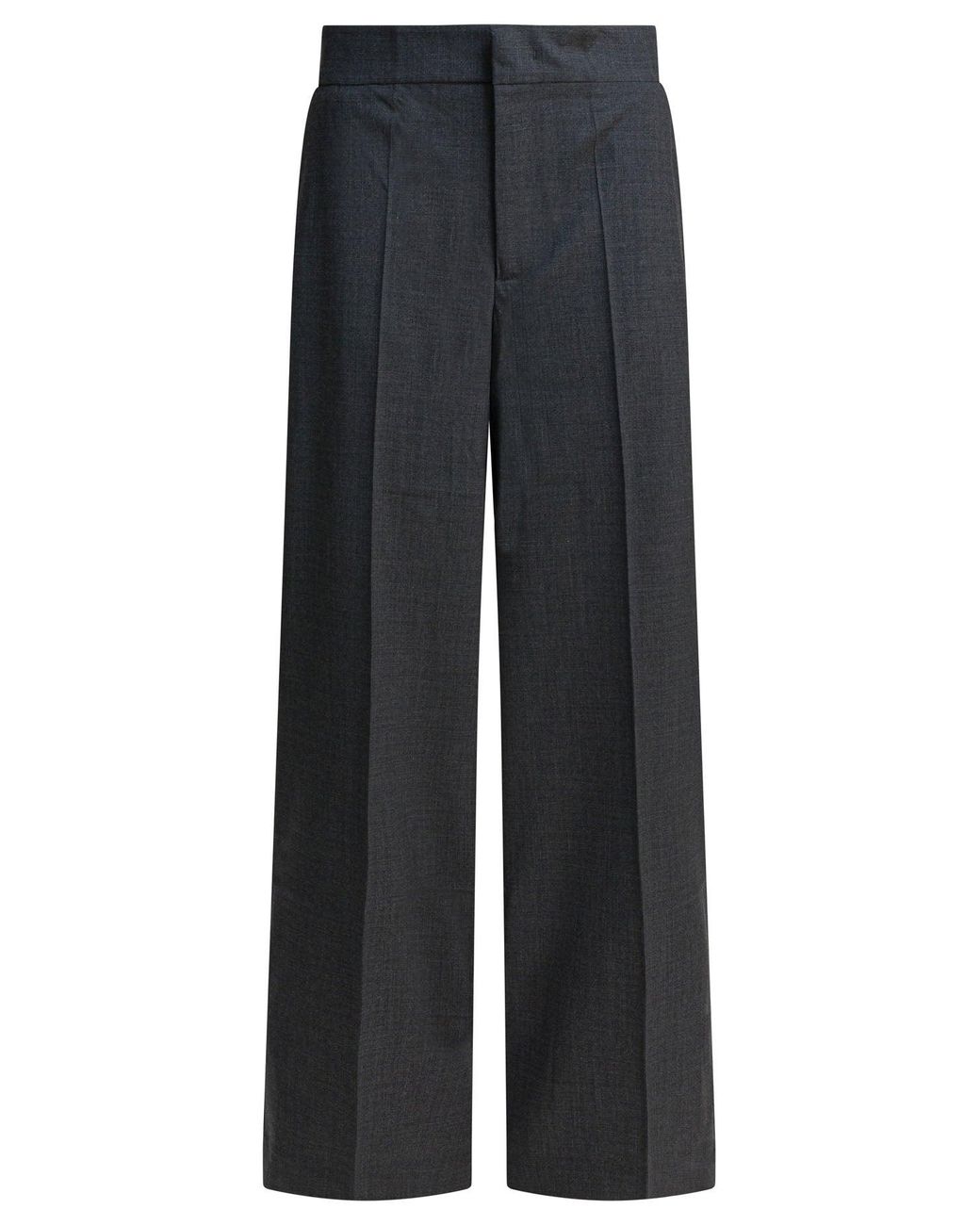 Sa Su Phi Blue Virgin Wool Blend Trousers