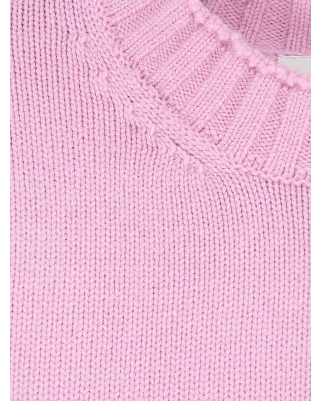 DUNST Pink Wool Blend Sweater Pale