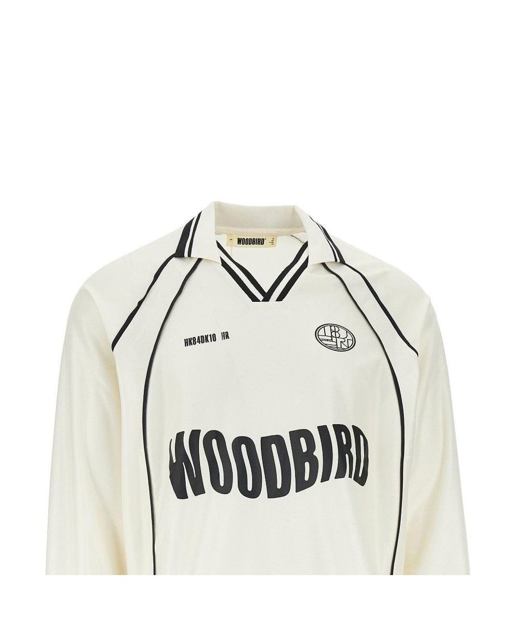 Woodbird White 'Wbtaka' Sports Polo Shirt for men