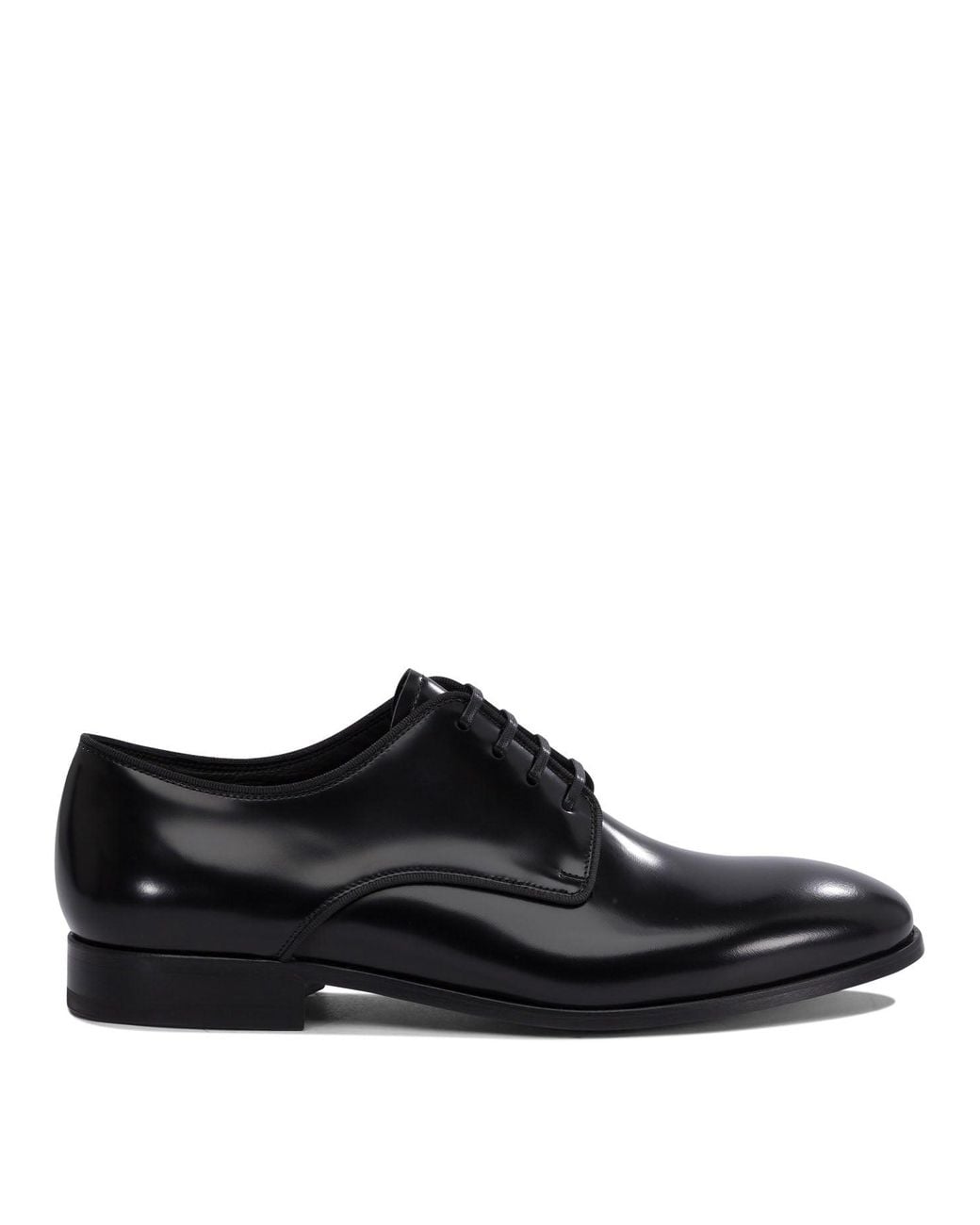Fabi Black Lace-Up Shoes for men