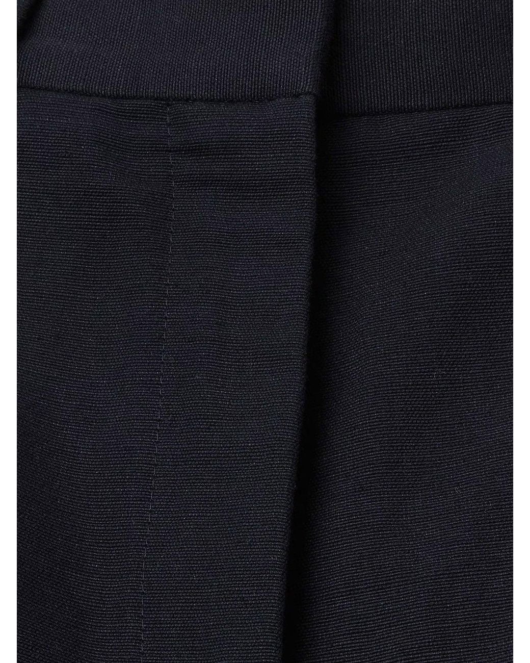 Loro Piana Blue Cale Linen And Cotton Trousers