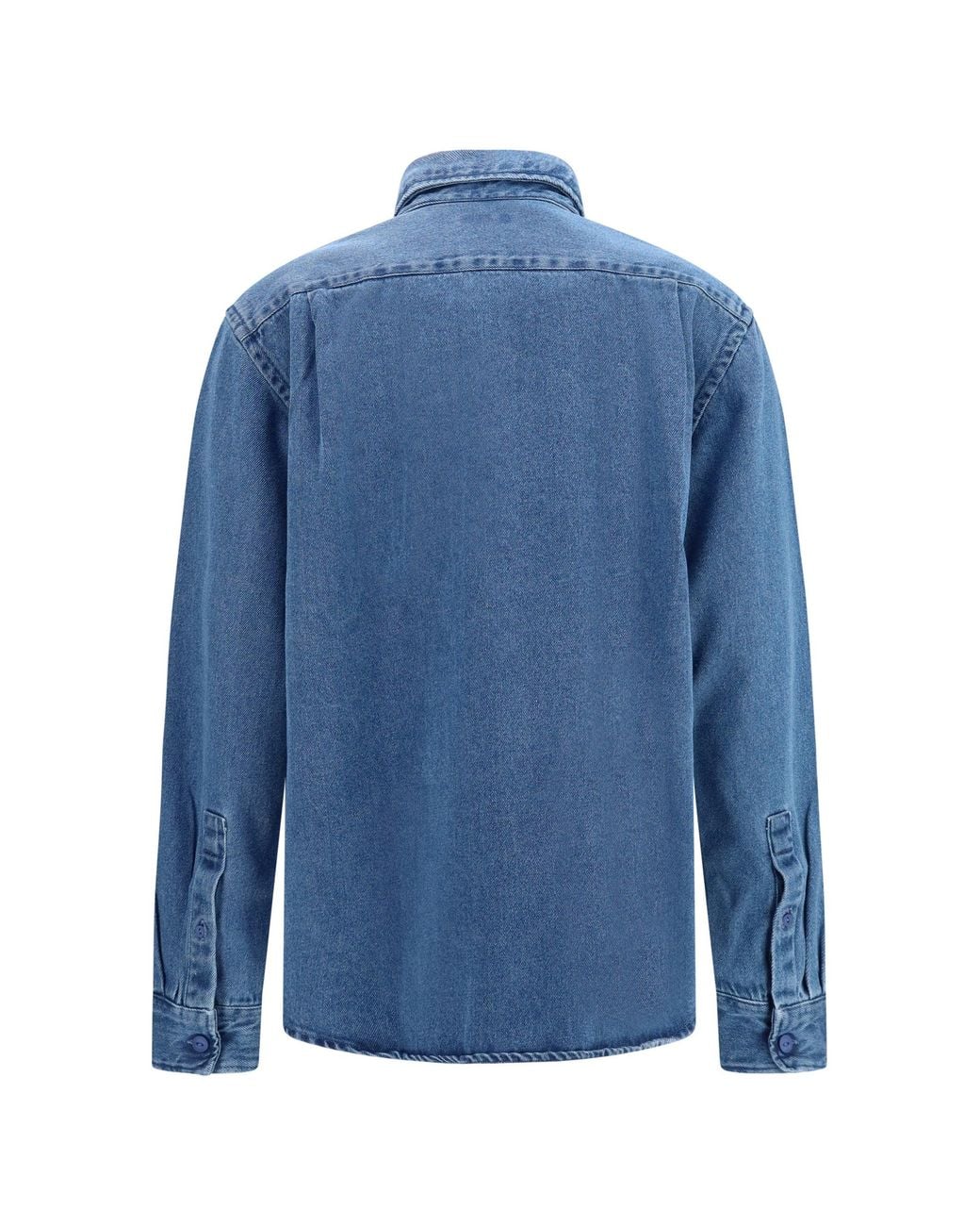 Deperlu Blue Denim Shirt for men