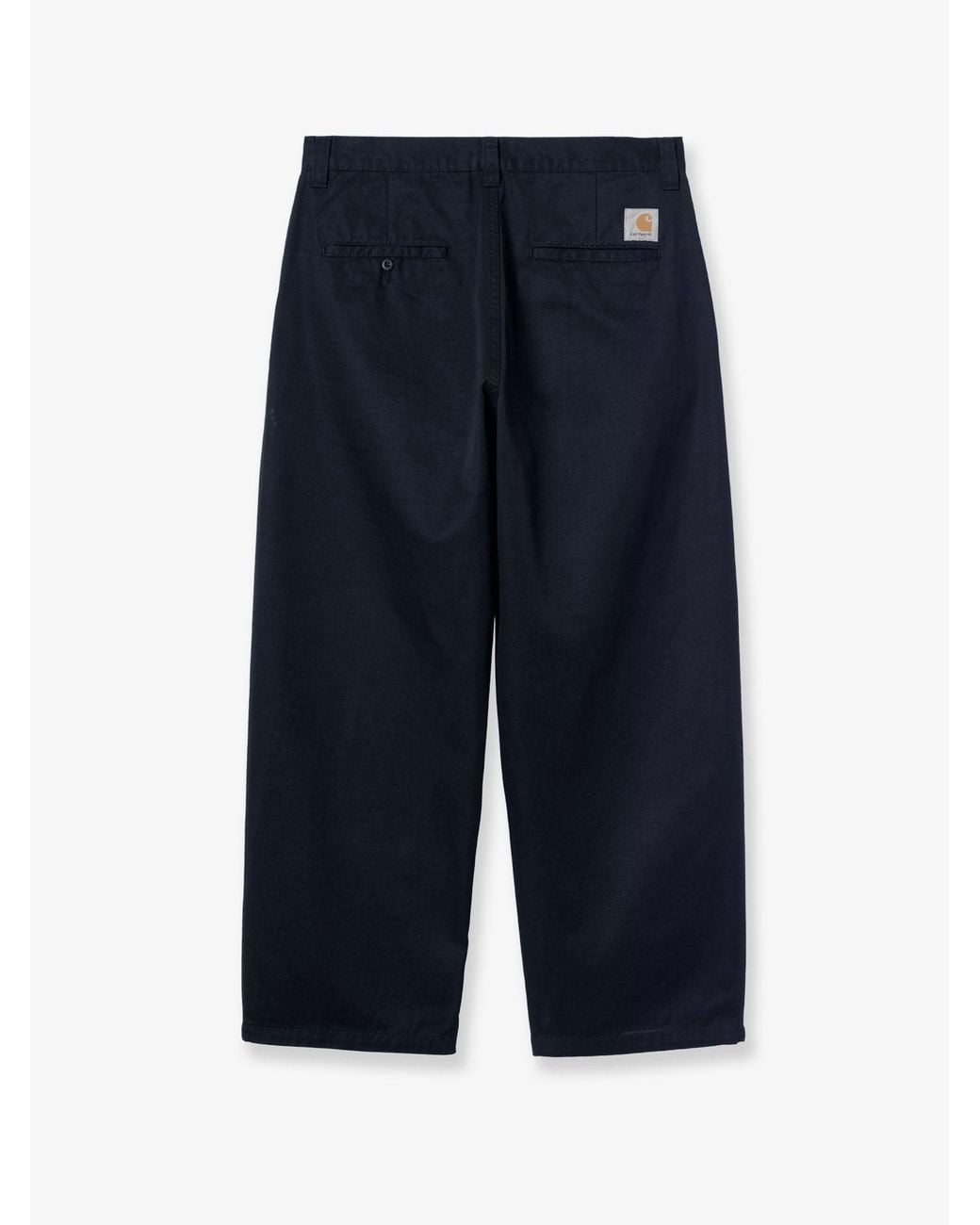 Carhartt Blue Brady Pant Cotton Trousers for men