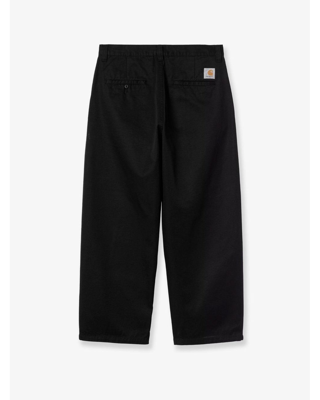 Carhartt Black Brady Pant Cotton Trousers for men